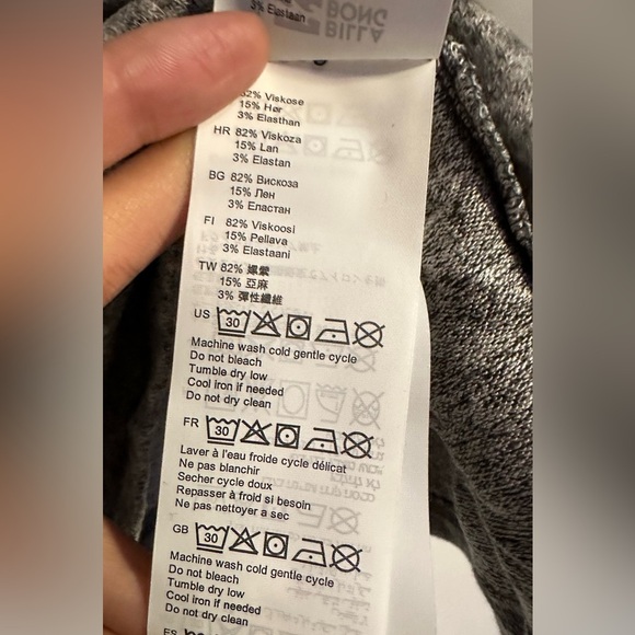 NWT Billabong Head Start SO Soft Boxy Fit Fleece Gray Top Small - Picture 13 of 13